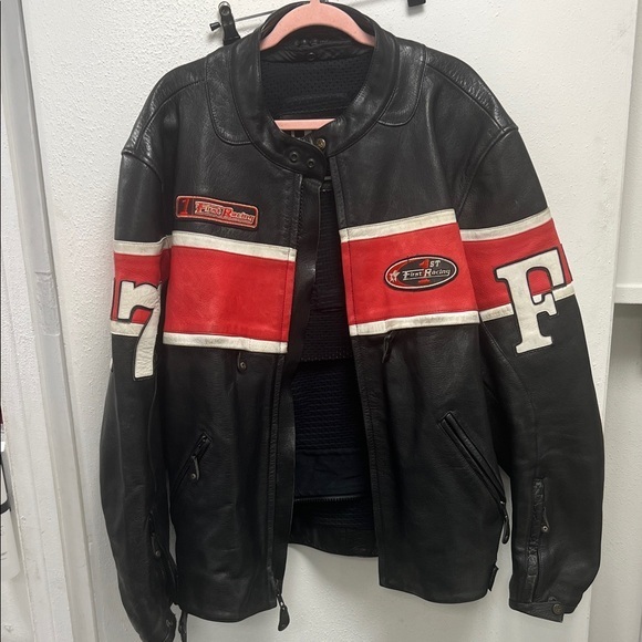 Vintage first racing Other - Vintage racing Red and Black Jacket XXL